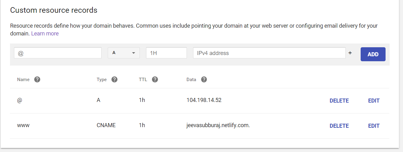 Домен 24. Google domains.